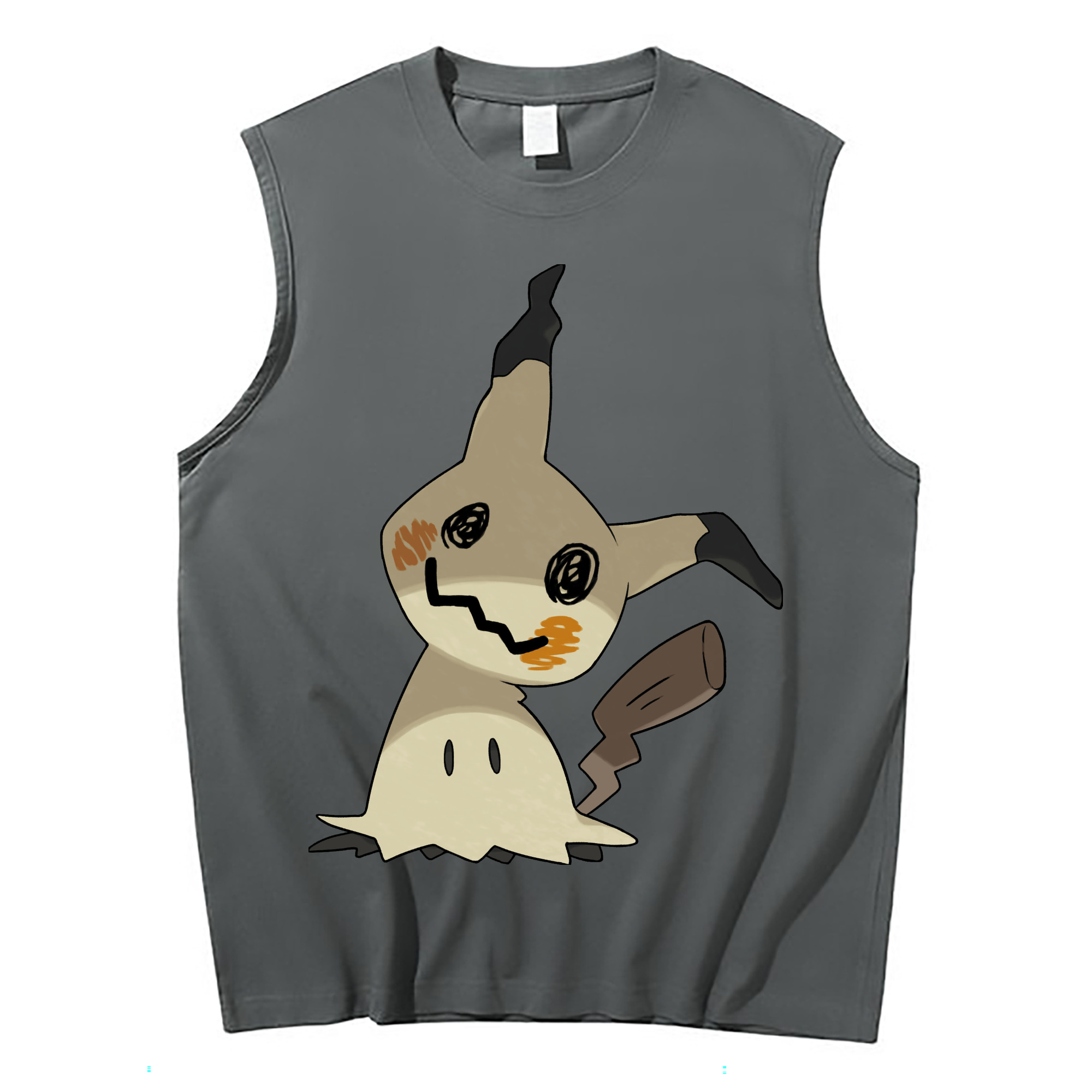 （画像用） ポケットモンスター Pokémon コットン100％タンクトップ（フロントプリント）